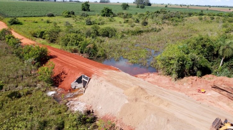Município de Ivinhema e Usina Adecoagro reconstroem ponte para melhorar infraestrutura rural